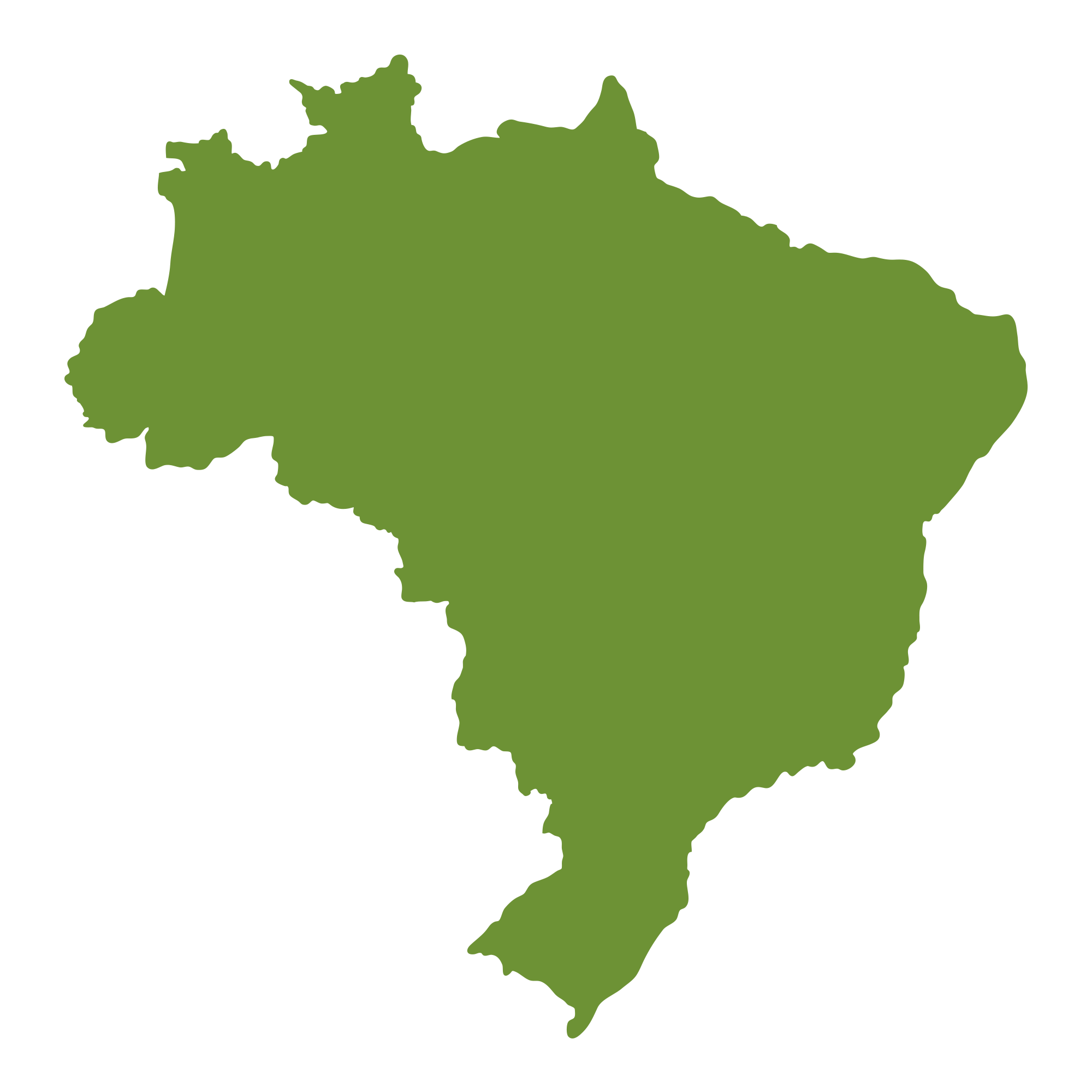 Mapa do Brasil — ilustração temporária